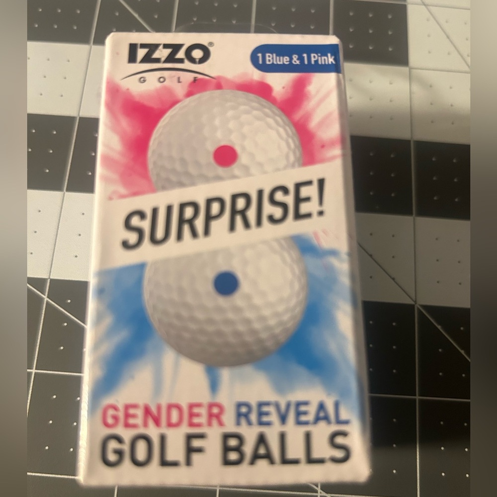 Gender Reveal Golf balls